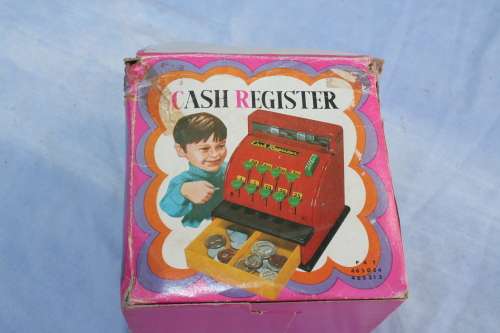 Children`s Metal Cash Register