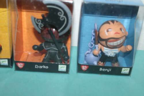 5 boxed Action Figures
