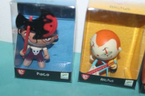 5 boxed Action Figures