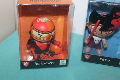 5 boxed Action Figures
