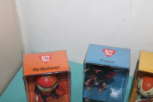 5 boxed Action Figures