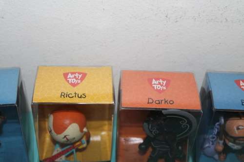 5 boxed Action Figures