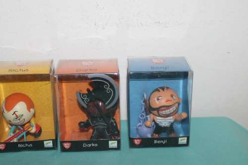 5 boxed Action Figures