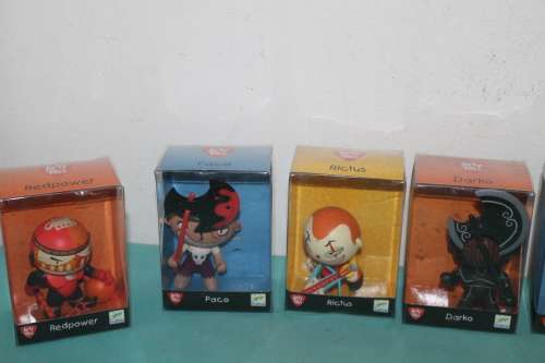 5 boxed Action Figures