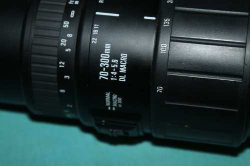 Sigma 70-300mm DL Macro lens