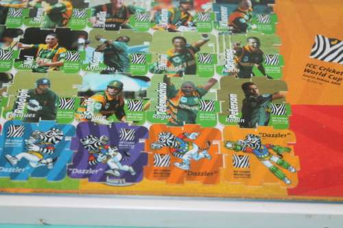 Framed Cricket Tazo`s