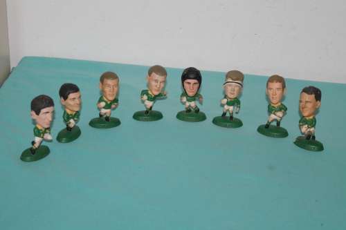 8 Rugby Figures