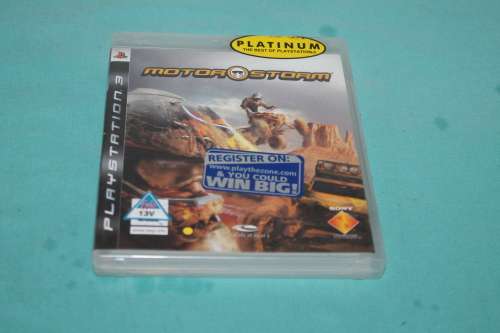 PS3  Motor Storm
