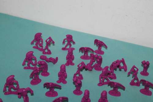 BLIP LLC Plastic 11/2` Monster Figures x 42