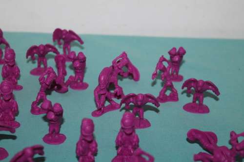 BLIP LLC Plastic 11/2` Monster Figures x 42
