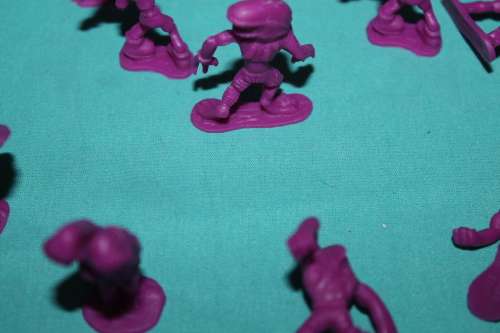 BLIP LLC Plastic 11/2` Monster Figures x 42