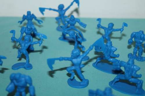 BLIP LLC Figures Battle Warriors x 39