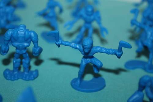 BLIP LLC Figures Battle Warriors x 39