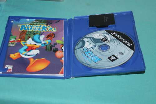 PS 2 Donald Duck Quack Attack Plus Memory Card