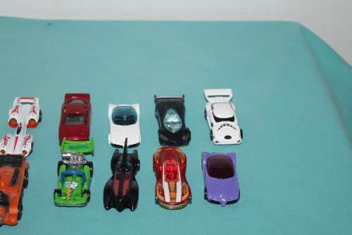 10 Assorted Hot wheels