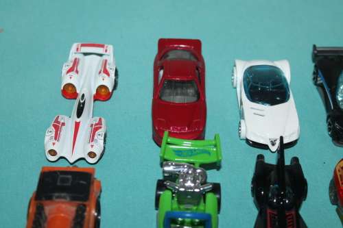 10 Assorted Hot wheels