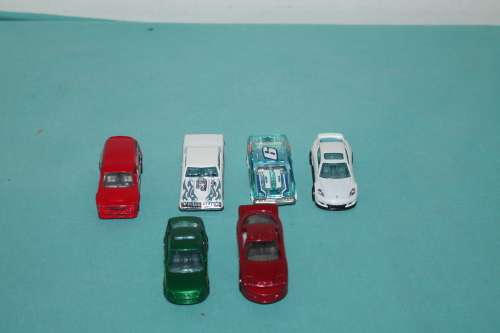 6 Assorted Hot Wheels