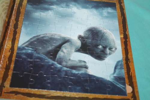 Lord of the Rings Jigsaw Puzzle book