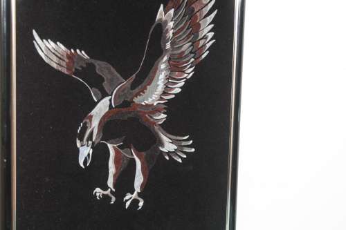 Retro Velvet Picture Eagle