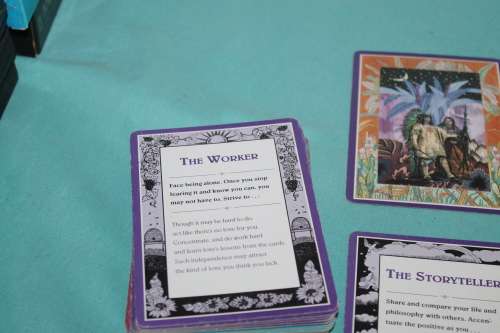 34 tarot Cards