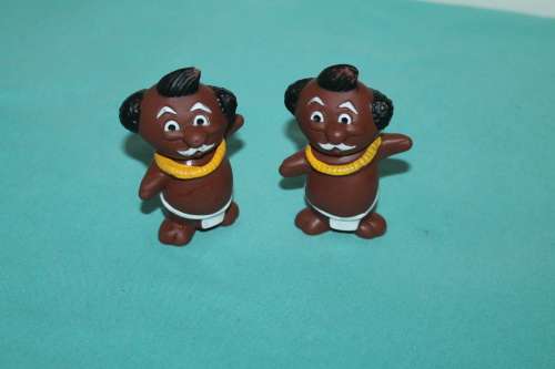 2 x 1960`s Trader Vics Menehume Figures