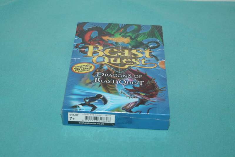 Beast Quest Dragons of the Beast. Three books sealed