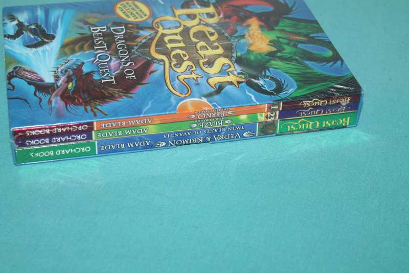 Beast Quest Dragons of the Beast. Three books sealed