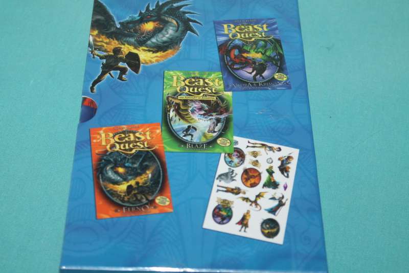 Beast Quest Dragons of the Beast. Three books sealed