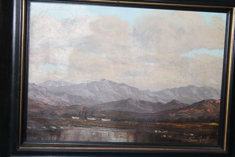 Johan Greeff Oil Painting