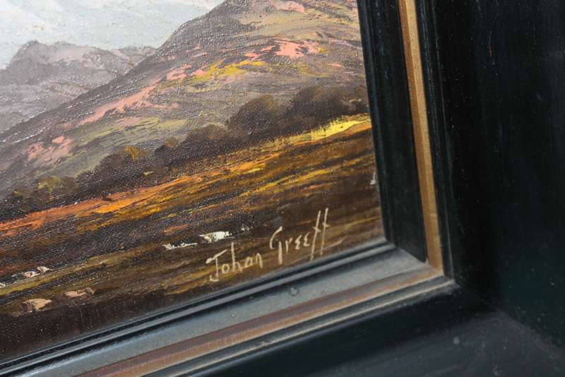 Johan Greeff Oil Painting