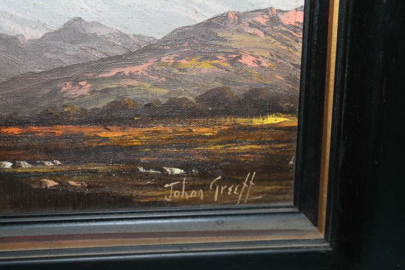 Johan Greeff Oil Painting