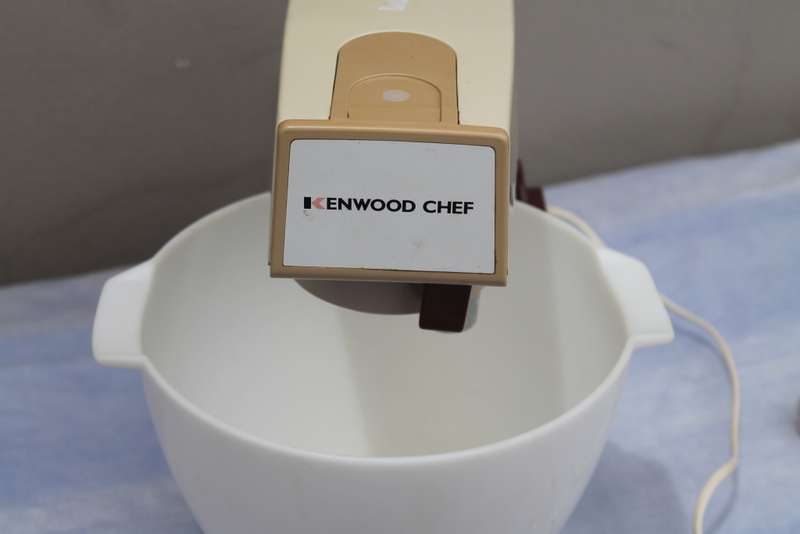 Vintage Kenwood Chef with attachements
