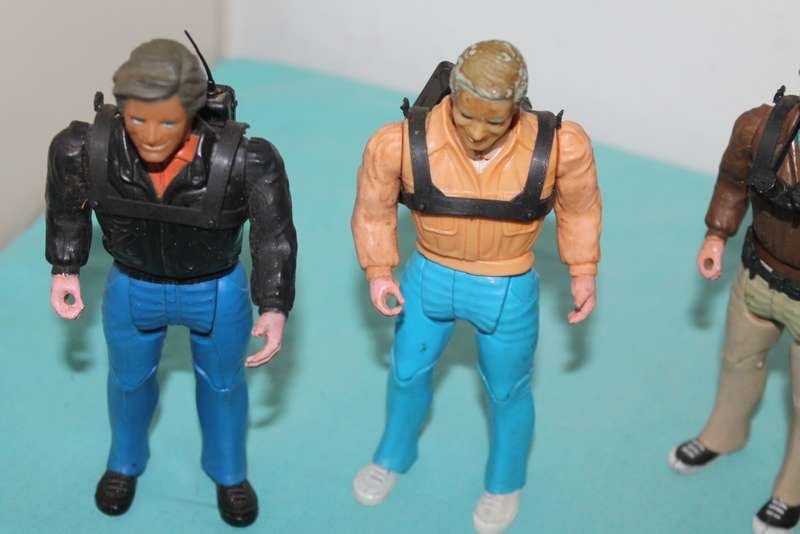 A Team 4 Figures and accessories,