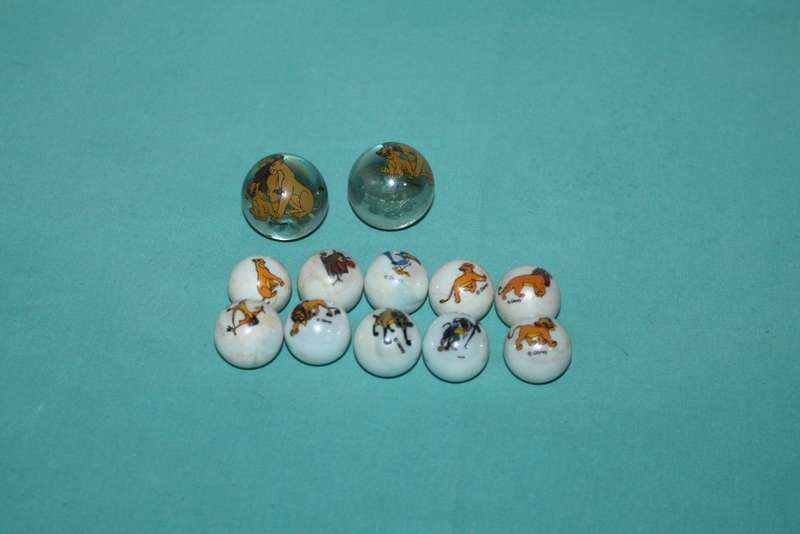 Lion King Marbles Complete Set