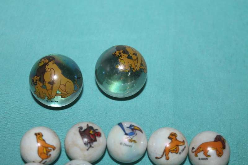 Lion King Marbles Complete Set