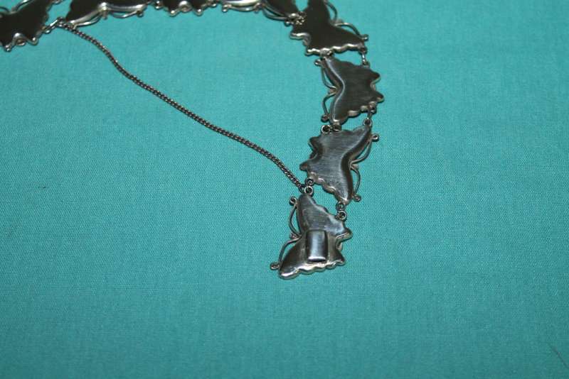1940`s Japanese Damascene Butterfly Bracelet