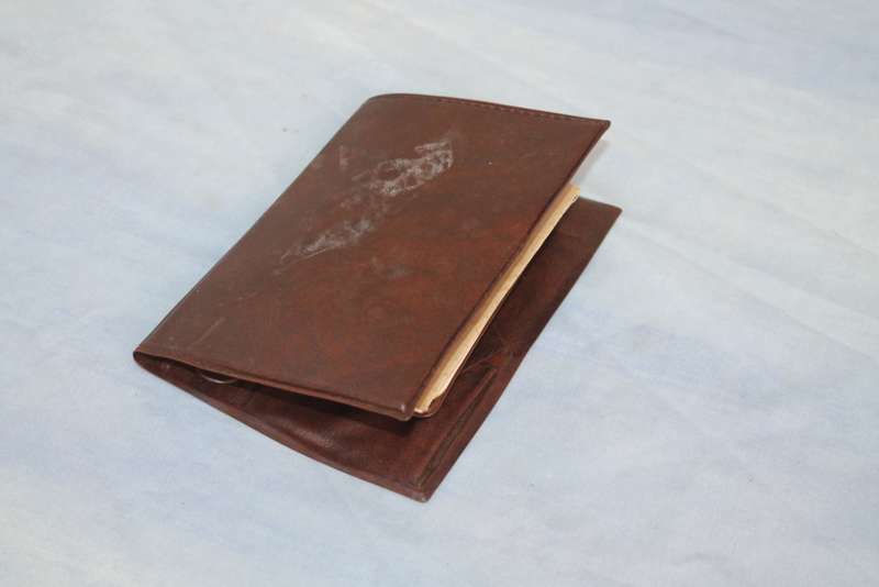 SADF Passbook, Bible, sewing kit, bank book, SADF Driver`s License and kits Receipts.