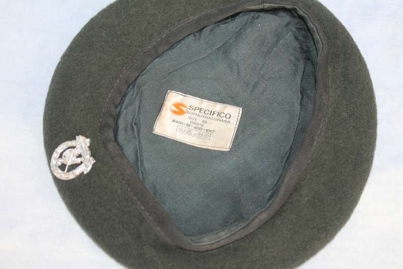 Army Beret with Badge