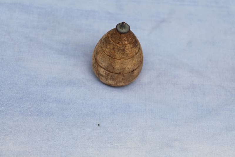 3 Wooden Spinning Tops & a Rubik `snake`