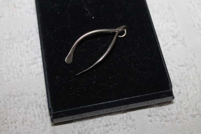 Silver wishbone
