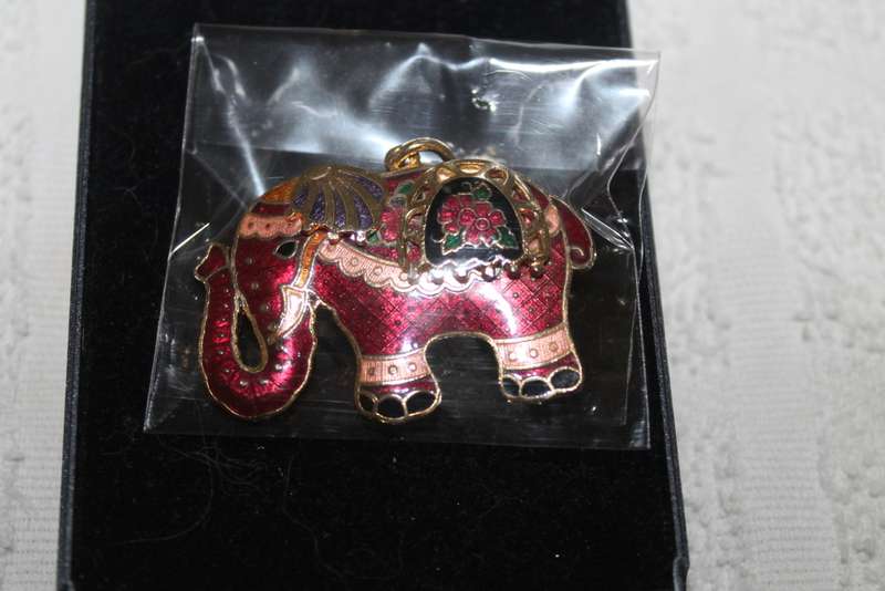 Elephant Brooch