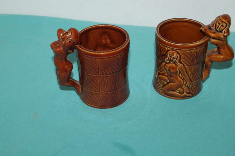 2 Naughty Lady Beer Mugs