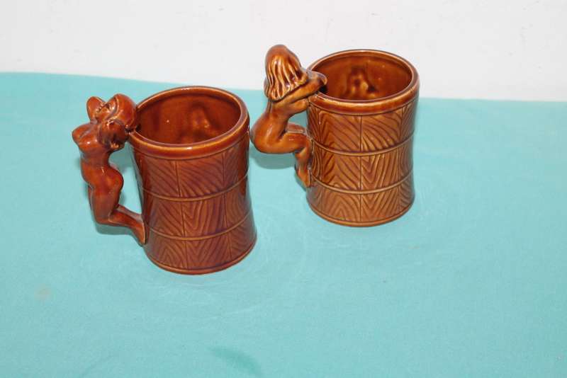 2 Naughty Lady Beer Mugs