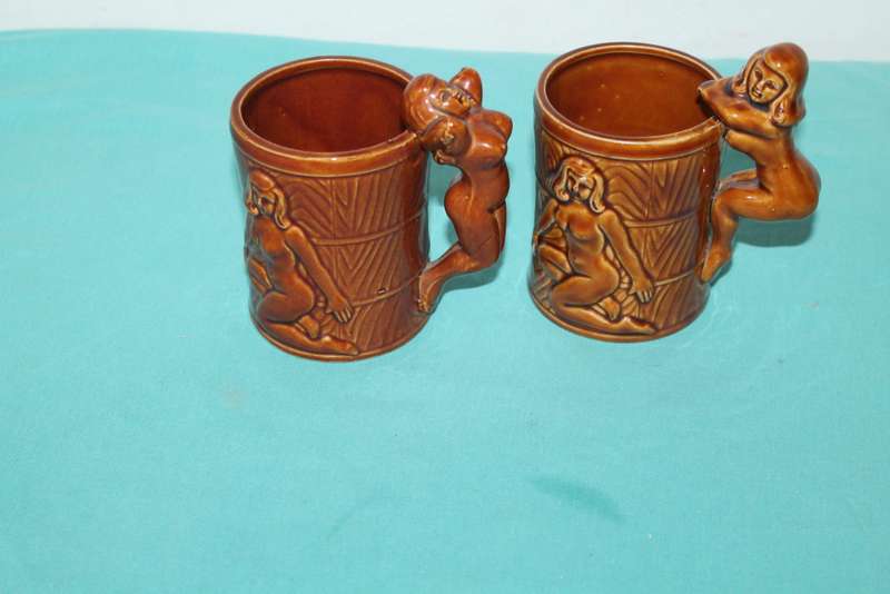 2 Naughty Lady Beer Mugs