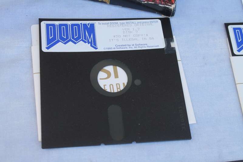 Doom, PC Game five Floppy Disks