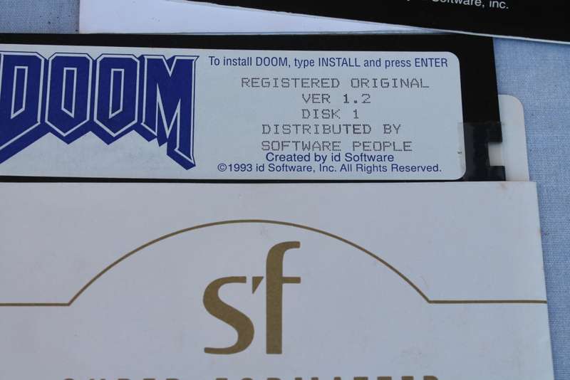 Doom, PC Game five Floppy Disks