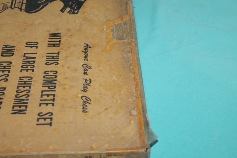 Vintage Boxed Chess Set
