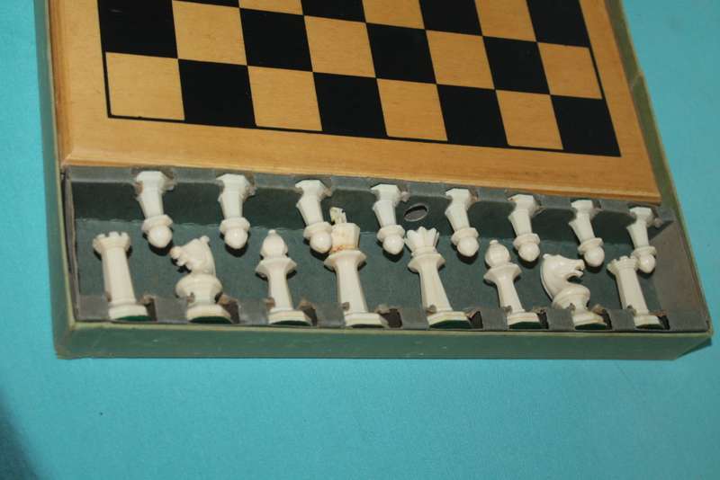 Vintage Boxed Chess Set