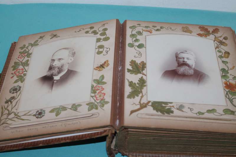 Old Photo Album with 38 black and White photos`