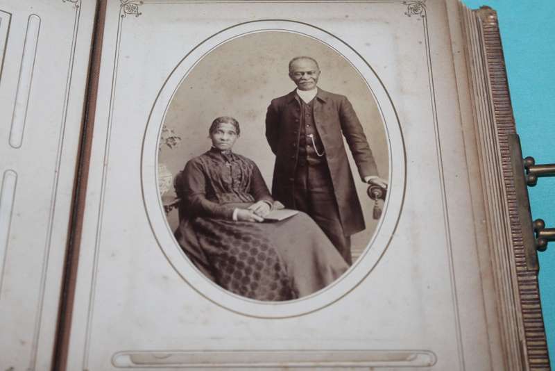 Old Photo Album with 38 black and White photos`